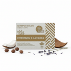 Shampoo sólido Lavanda e Murumuru 90g 100% natural - Lixo Zero