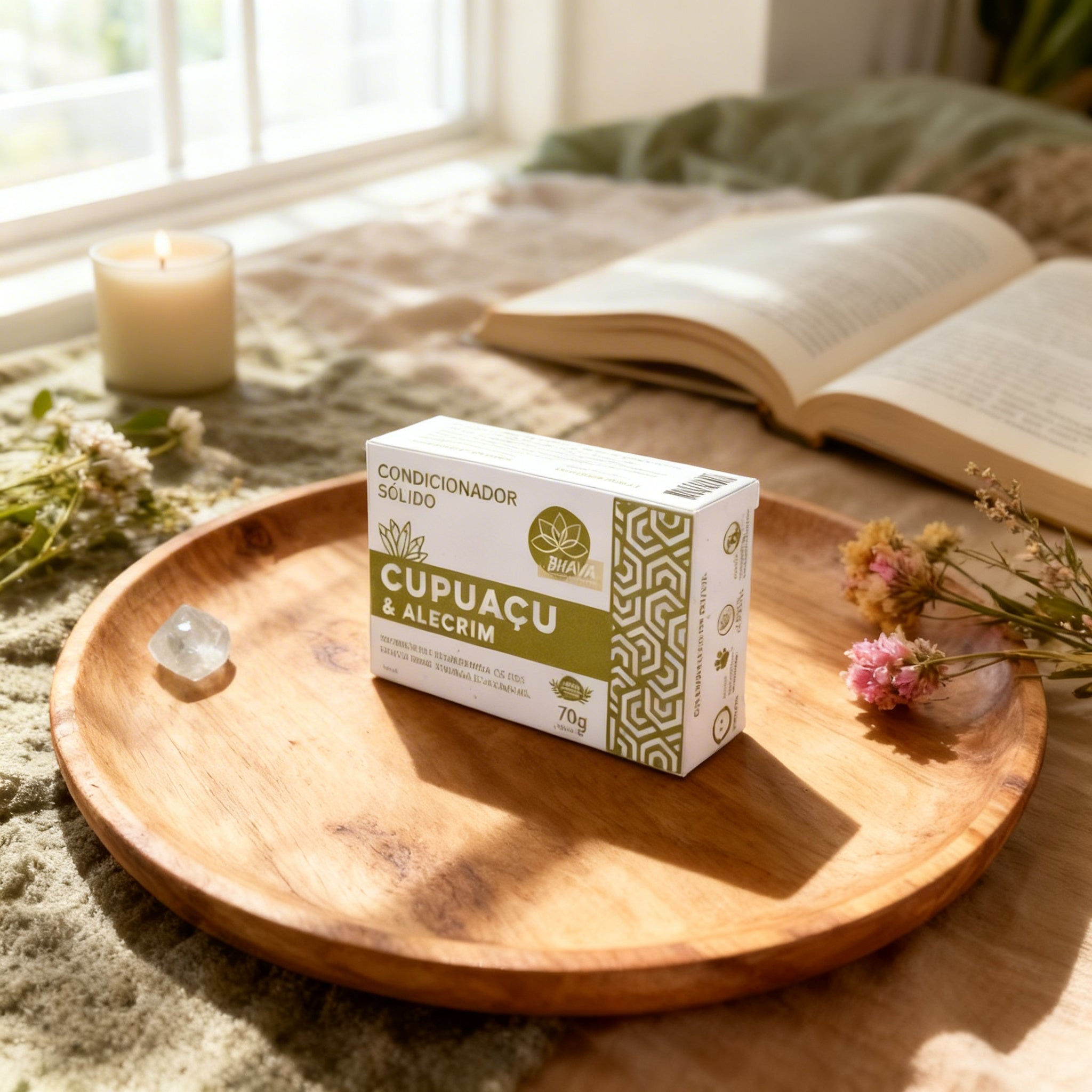 Condicionador sólido 100% Natural 70gr - Lixo Zero