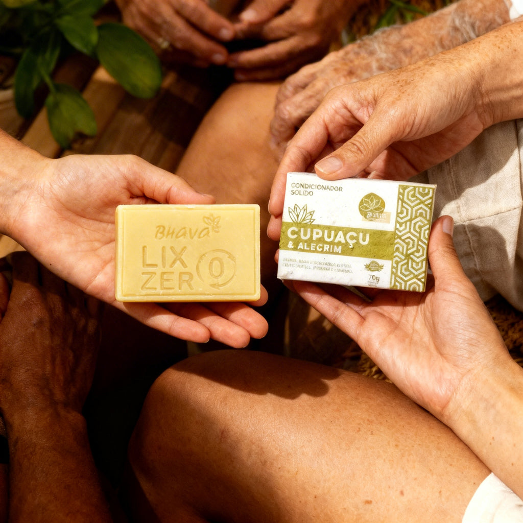 Condicionador sólido 100% Natural 70gr - Lixo Zero