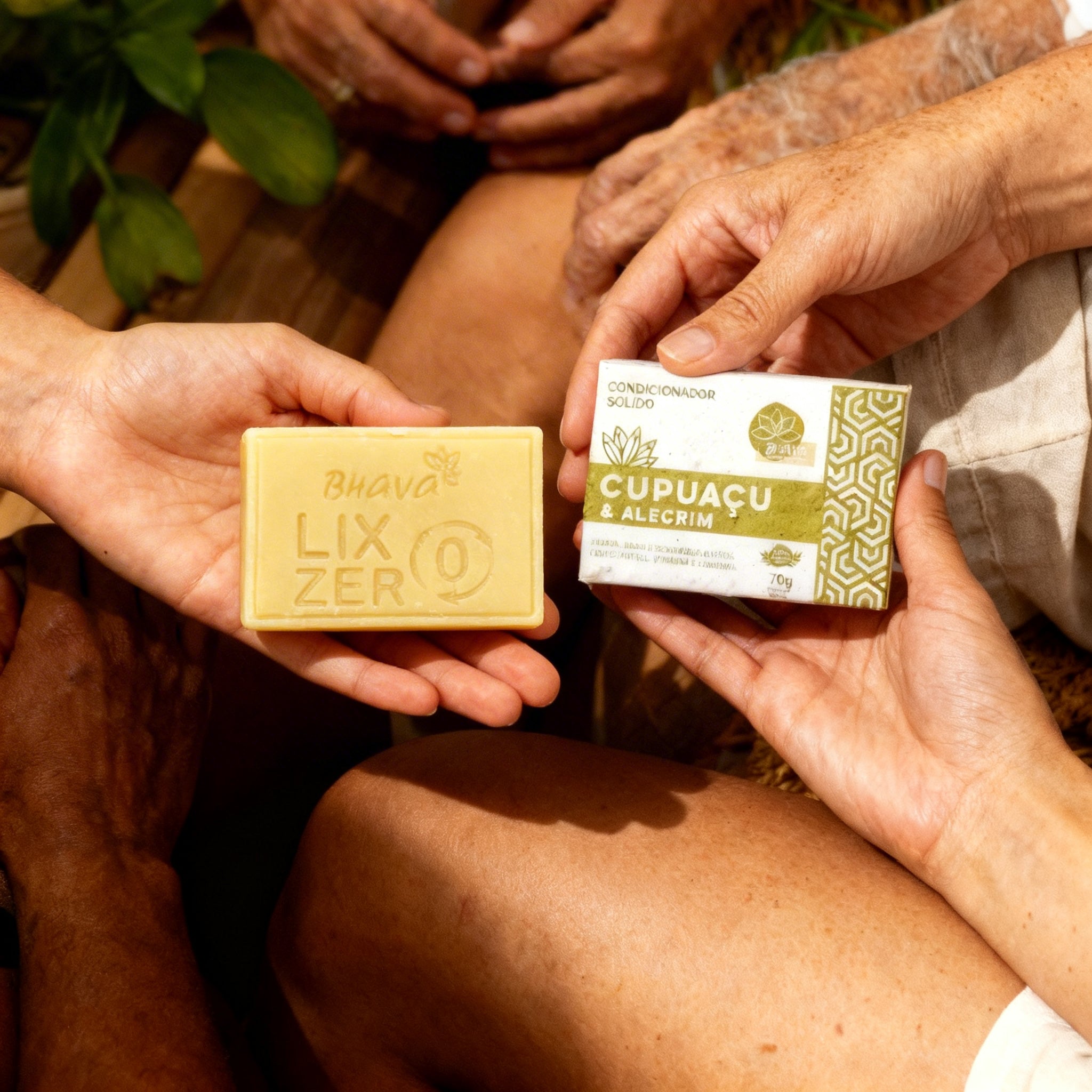 Condicionador sólido 100% Natural 70gr - Lixo Zero