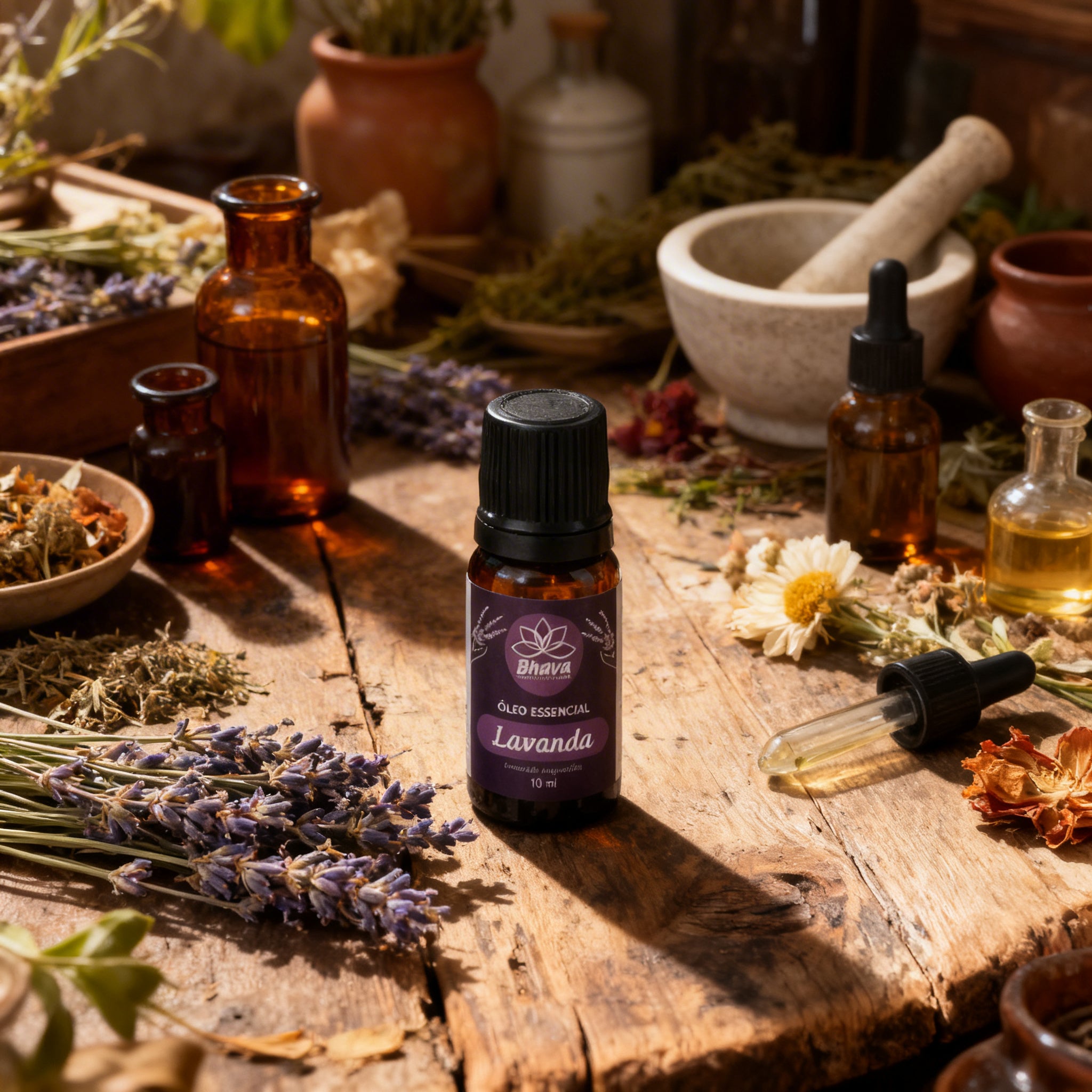 Óleo Essencial de Lavanda Francesa 10ml - 100% Puro