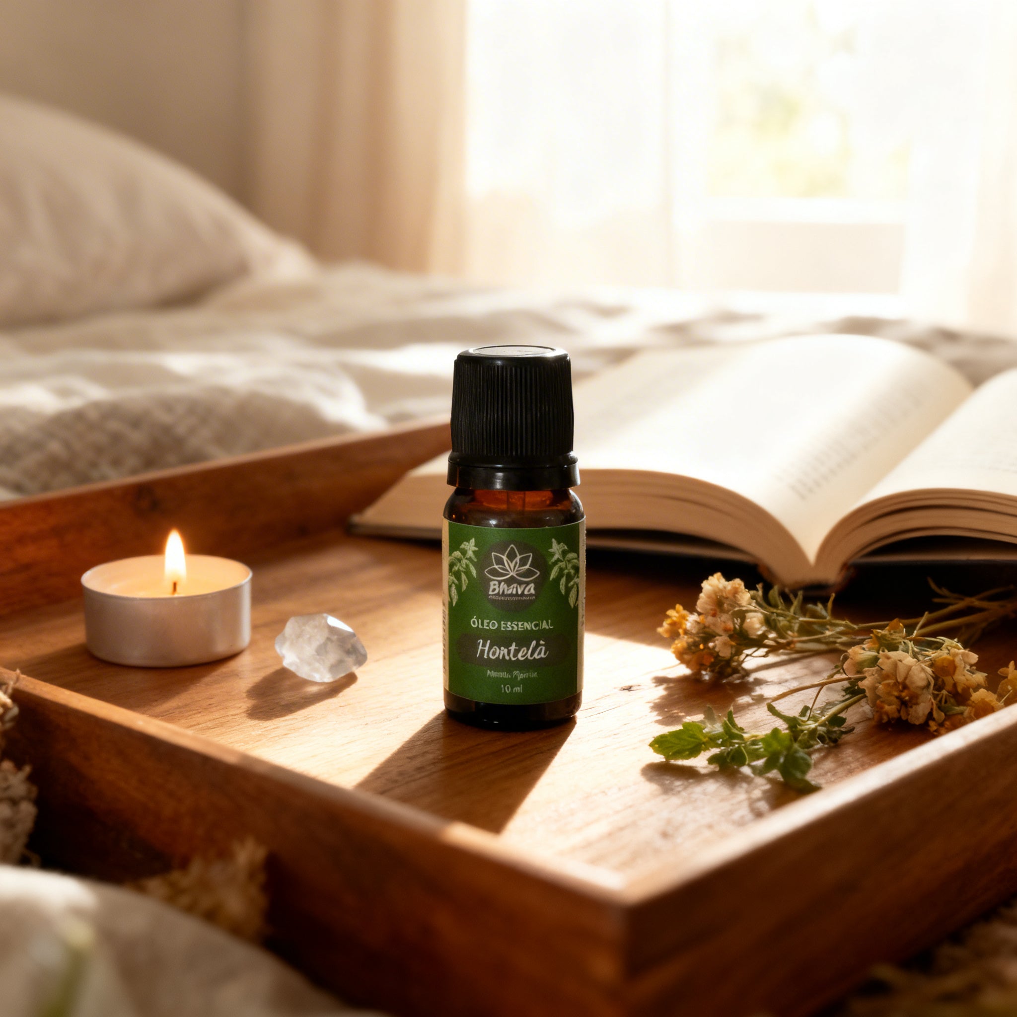 Óleo Essencial de Hortelã Pimenta (Peppermint) 10ml - 100% Puro