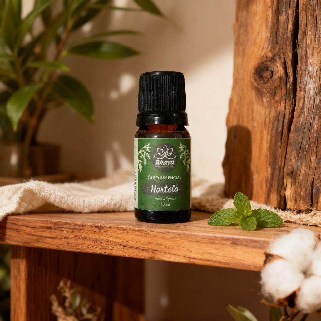 Óleo Essencial de Hortelã Pimenta (Peppermint) 10ml - 100% Puro