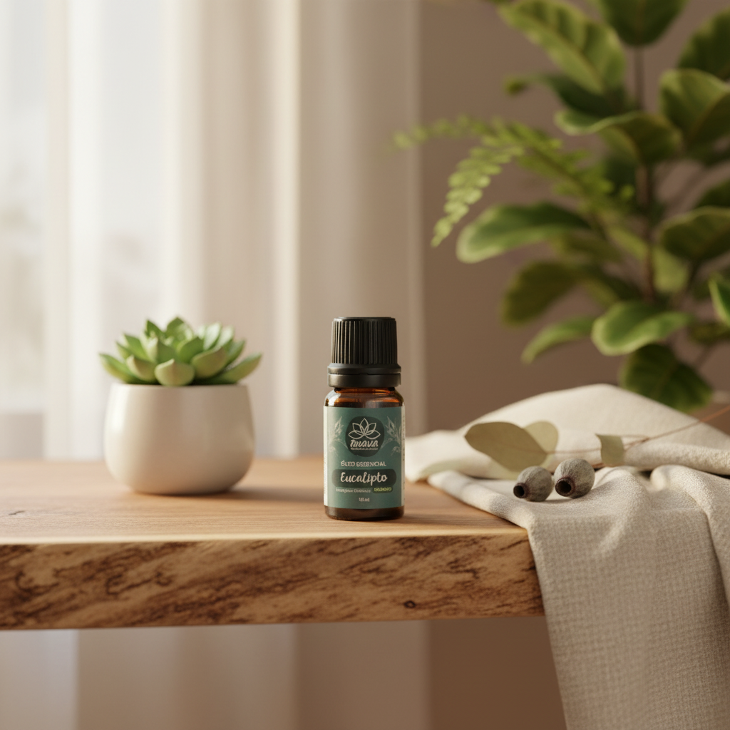 Óleo Essencial de Eucalipto Orgânico 10ml - 100% Puro
