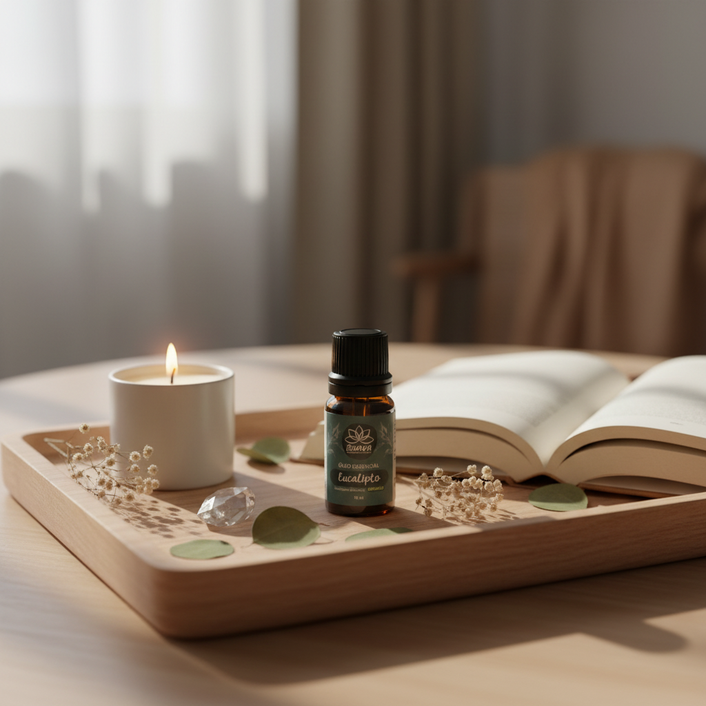 Óleo Essencial de Eucalipto Orgânico 10ml - 100% Puro