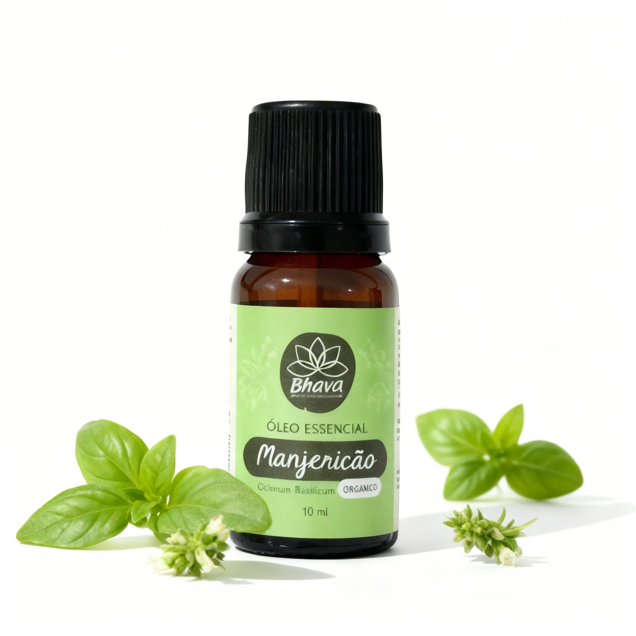 Óleo Essencial de Manjericão Orgânico 10ml - 100% Puro