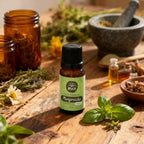 Óleo Essencial de Manjericão Orgânico 10ml - 100% Puro