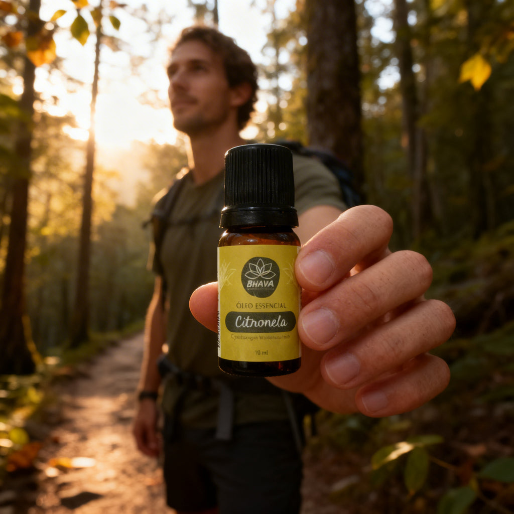 Óleo Essencial de Citronela 10ml - 100% Puro