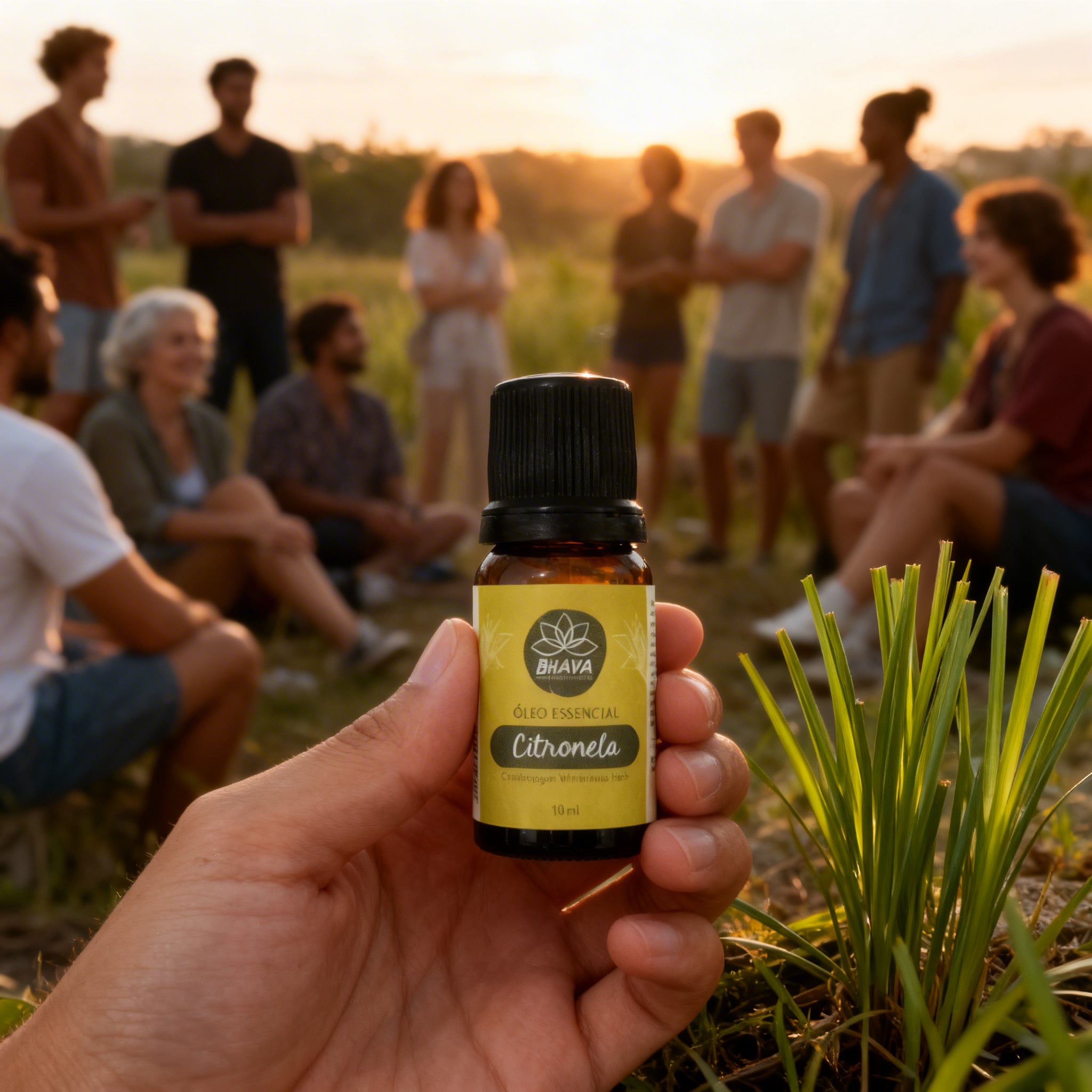 Óleo Essencial de Citronela 10ml - 100% Puro