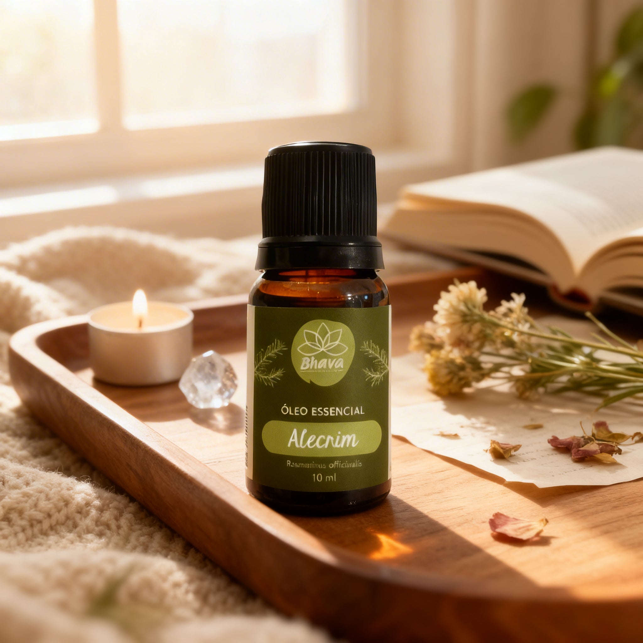 Óleo Essencial de Alecrim 10ml - 100% Puro