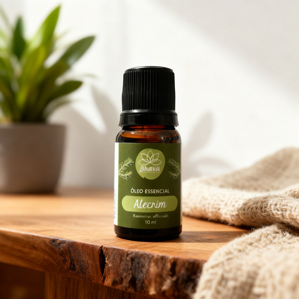 Óleo Essencial de Alecrim 10ml - 100% Puro