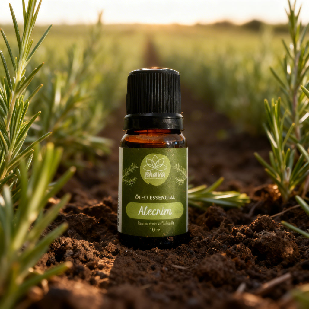Óleo Essencial de Alecrim 10ml - 100% Puro