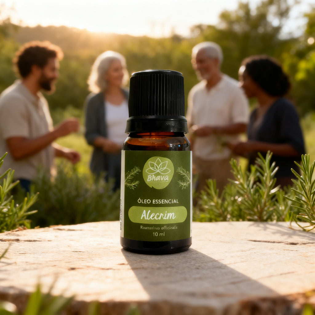Óleo Essencial de Alecrim 10ml - 100% Puro