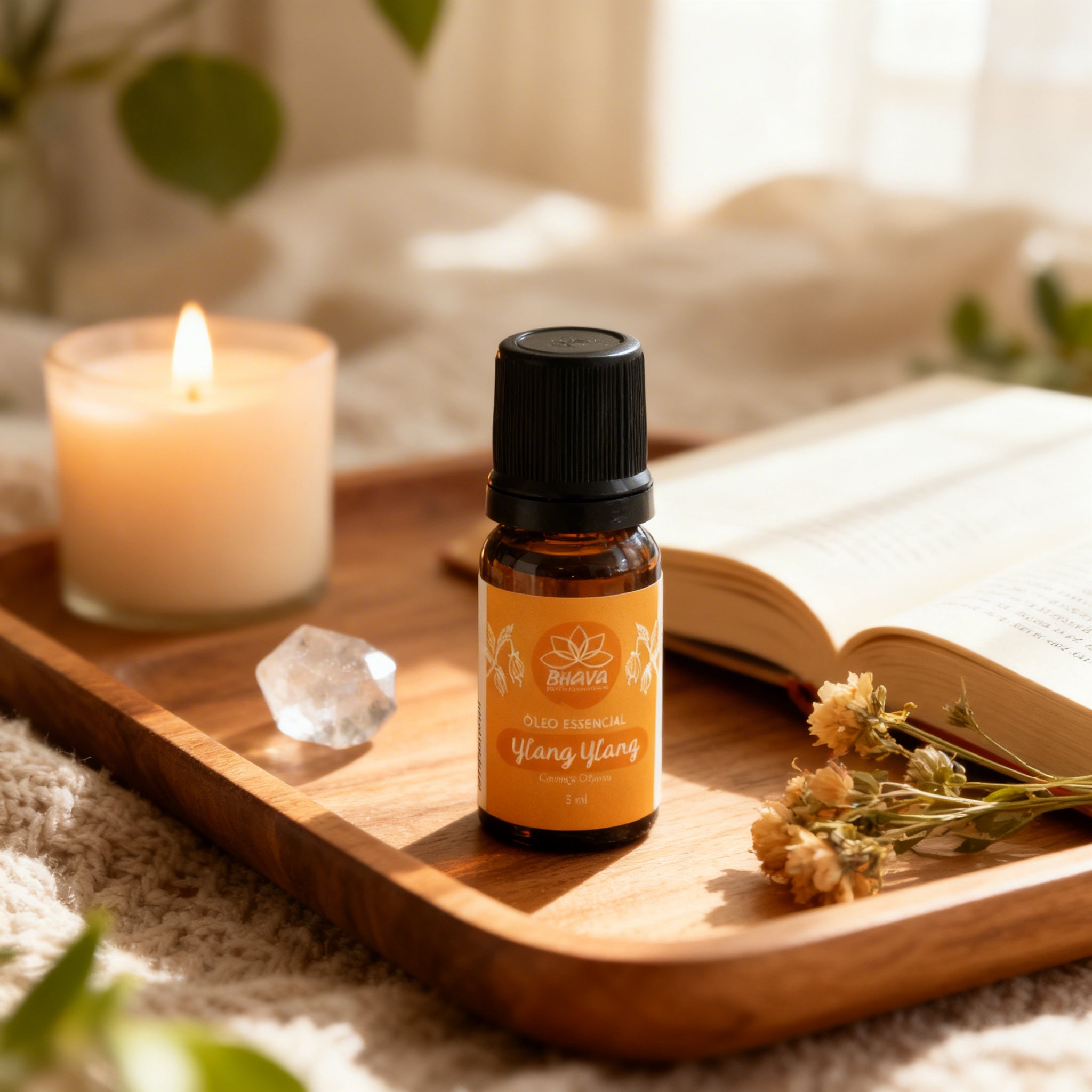 Óleo Essencial de Ylang Ylang - 5ml 100% Puro