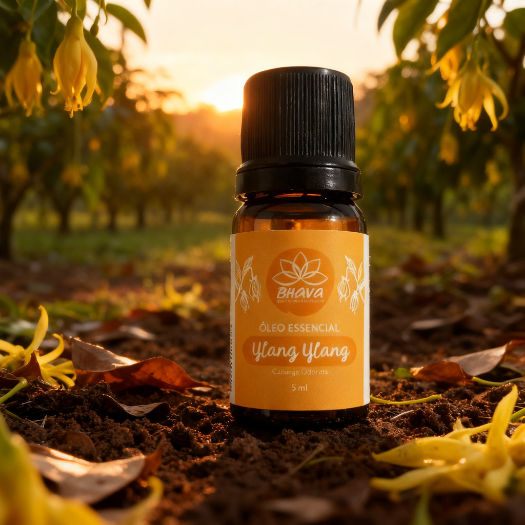 Óleo Essencial de Ylang Ylang - 5ml 100% Puro