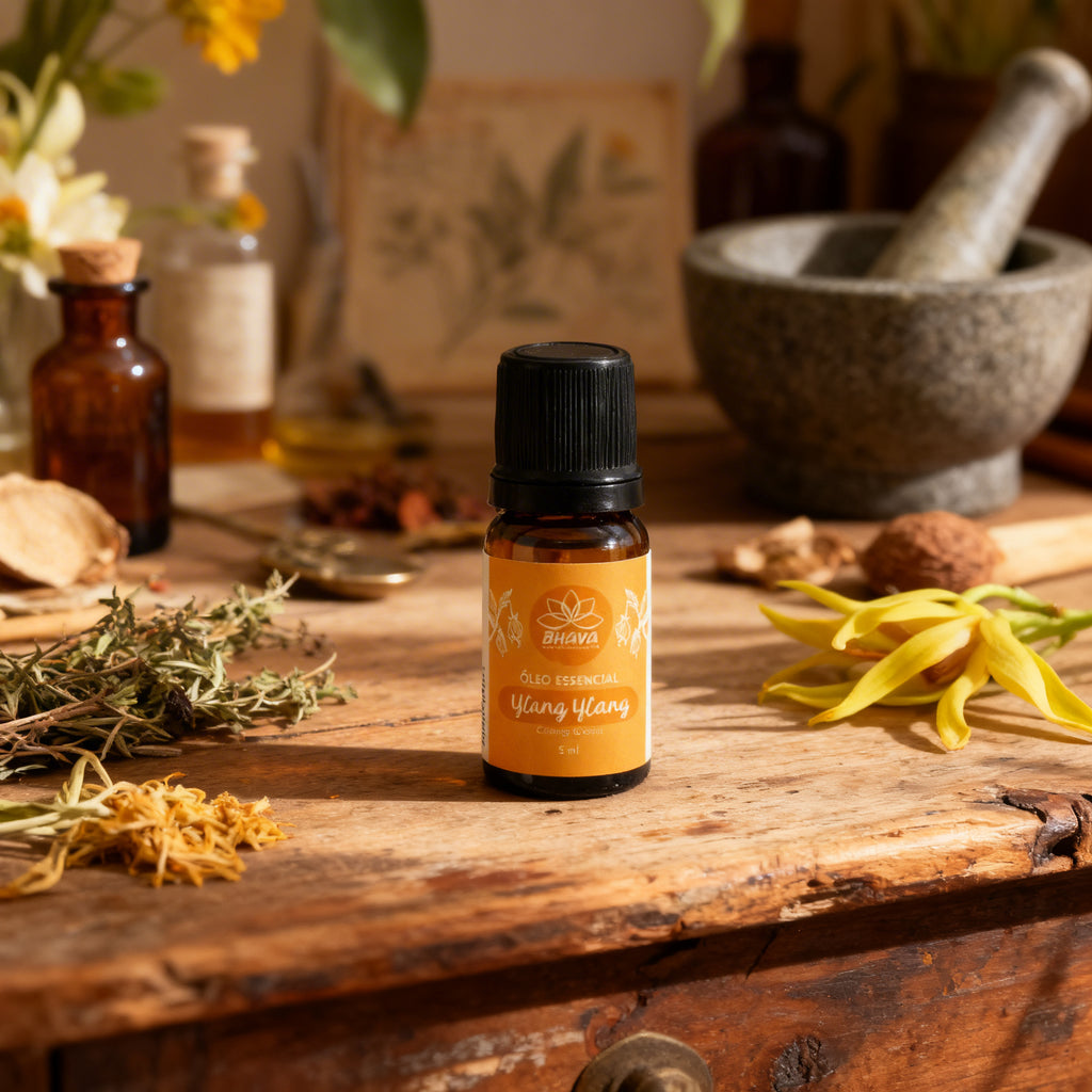 Óleo Essencial de Ylang Ylang - 5ml 100% Puro