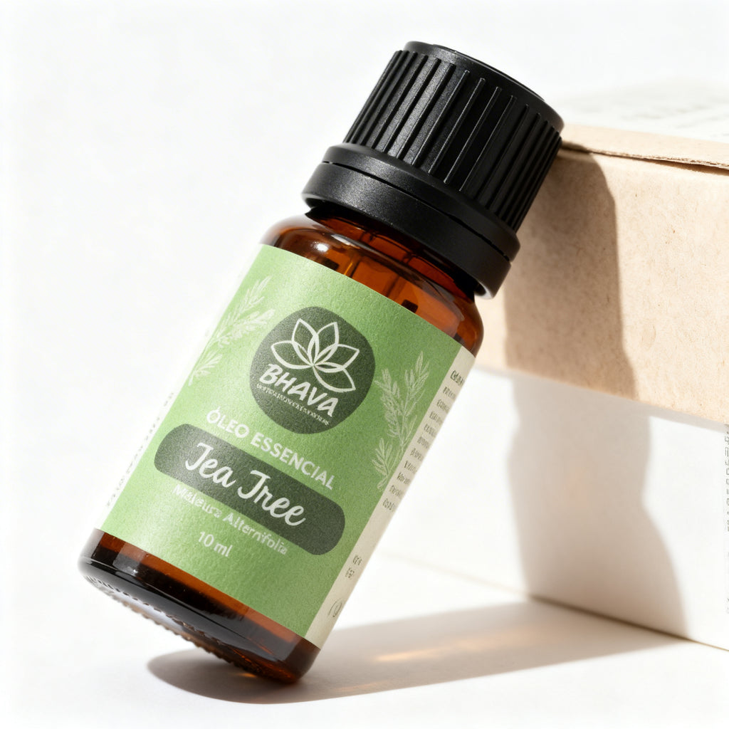 Óleo Essencial de Tea Tree (Melaleuca) 10ml - 100% Puro