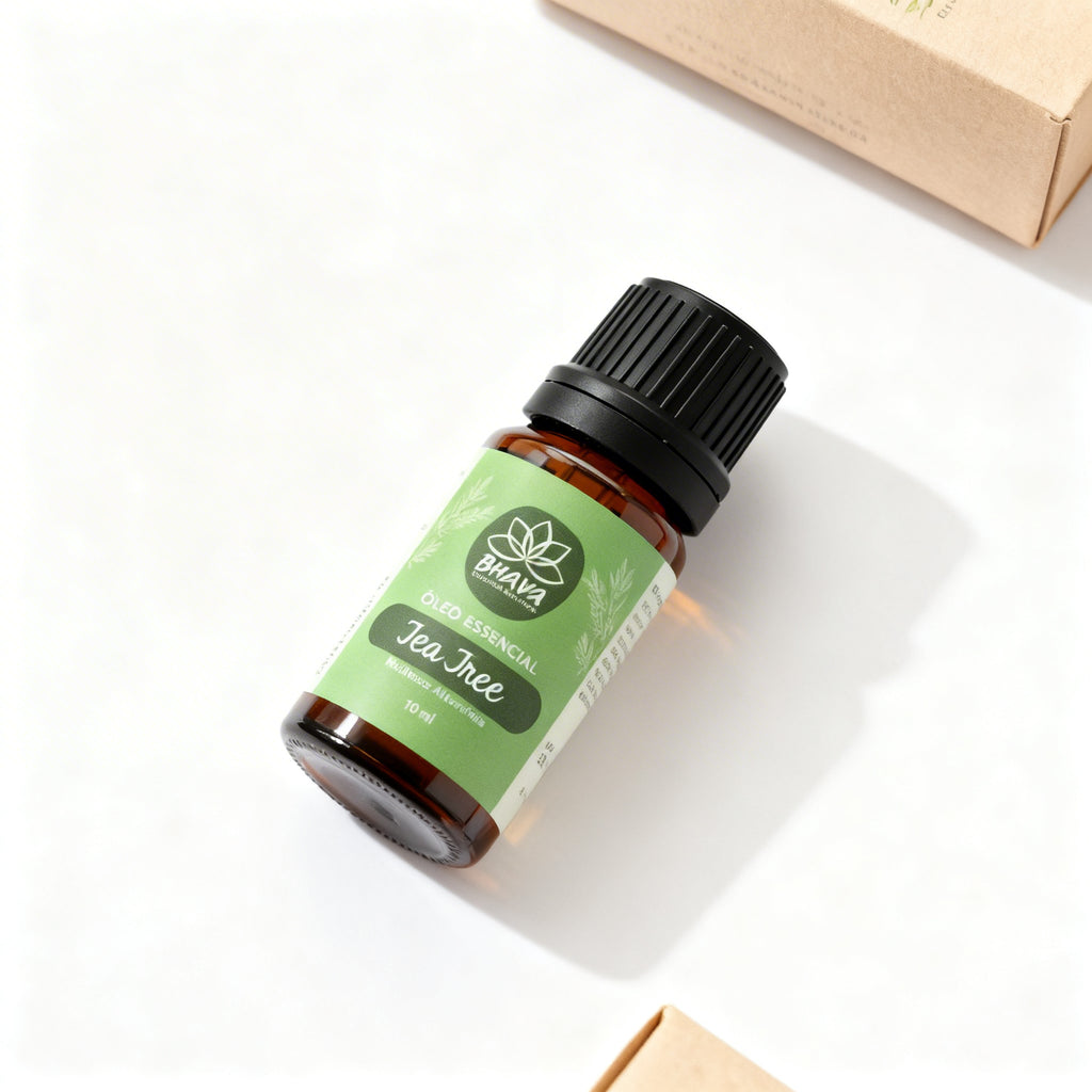 Óleo Essencial de Tea Tree (Melaleuca) 10ml - 100% Puro