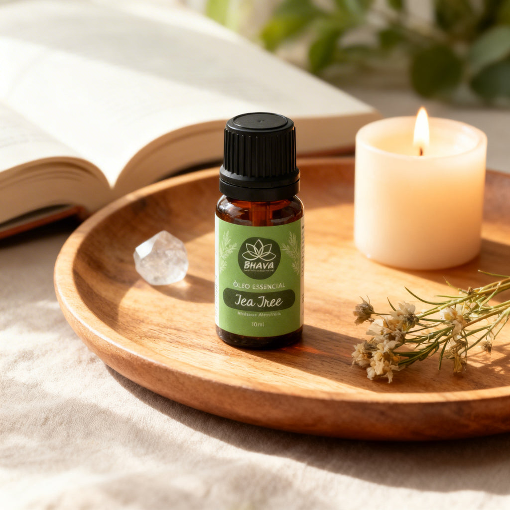 Óleo Essencial de Tea Tree (Melaleuca) 10ml - 100% Puro
