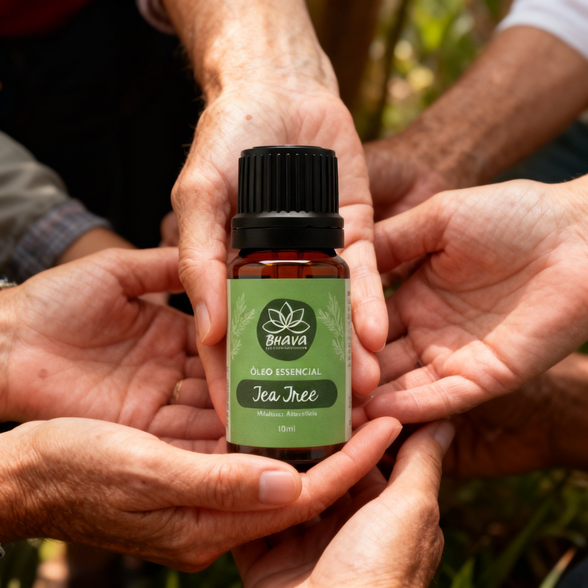 Óleo Essencial de Tea Tree (Melaleuca) 10ml - 100% Puro