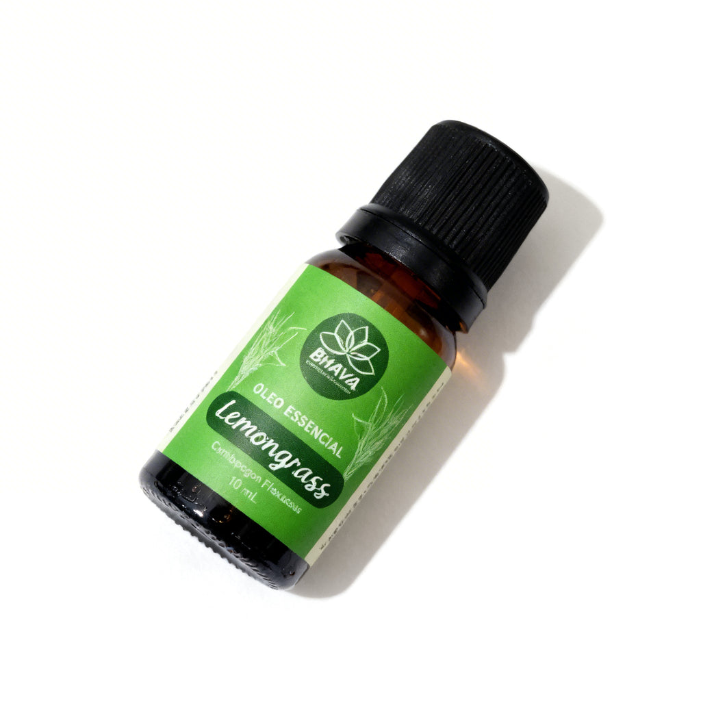Óleo Essencial de Lemongrass 10ml - 100% Puro