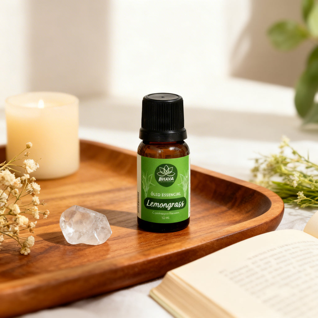 Óleo Essencial de Lemongrass 10ml - 100% Puro