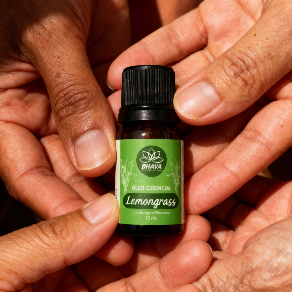 Óleo Essencial de Lemongrass 10ml - 100% Puro