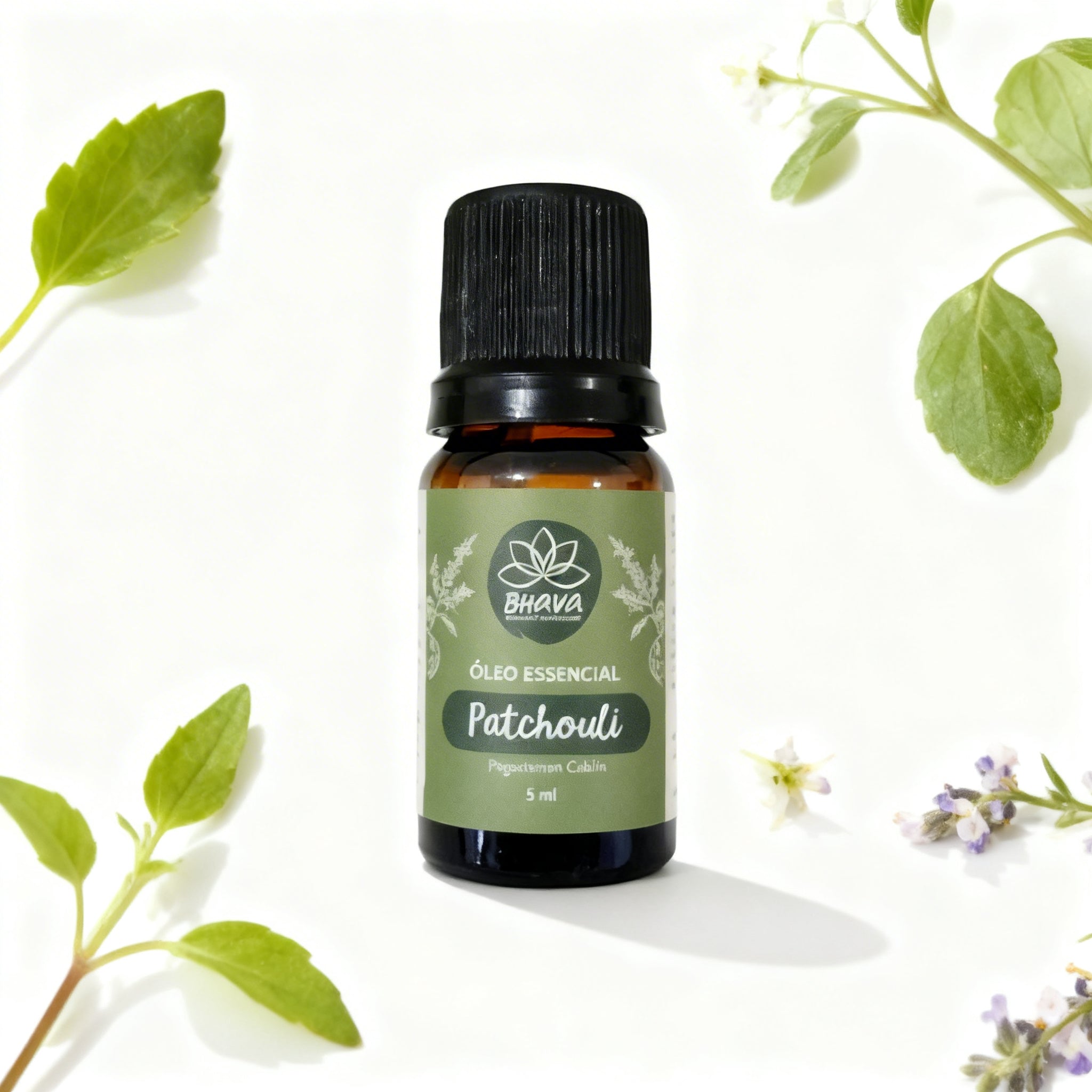 Óleo Essencial de Patchouli 5ml 100% Puro