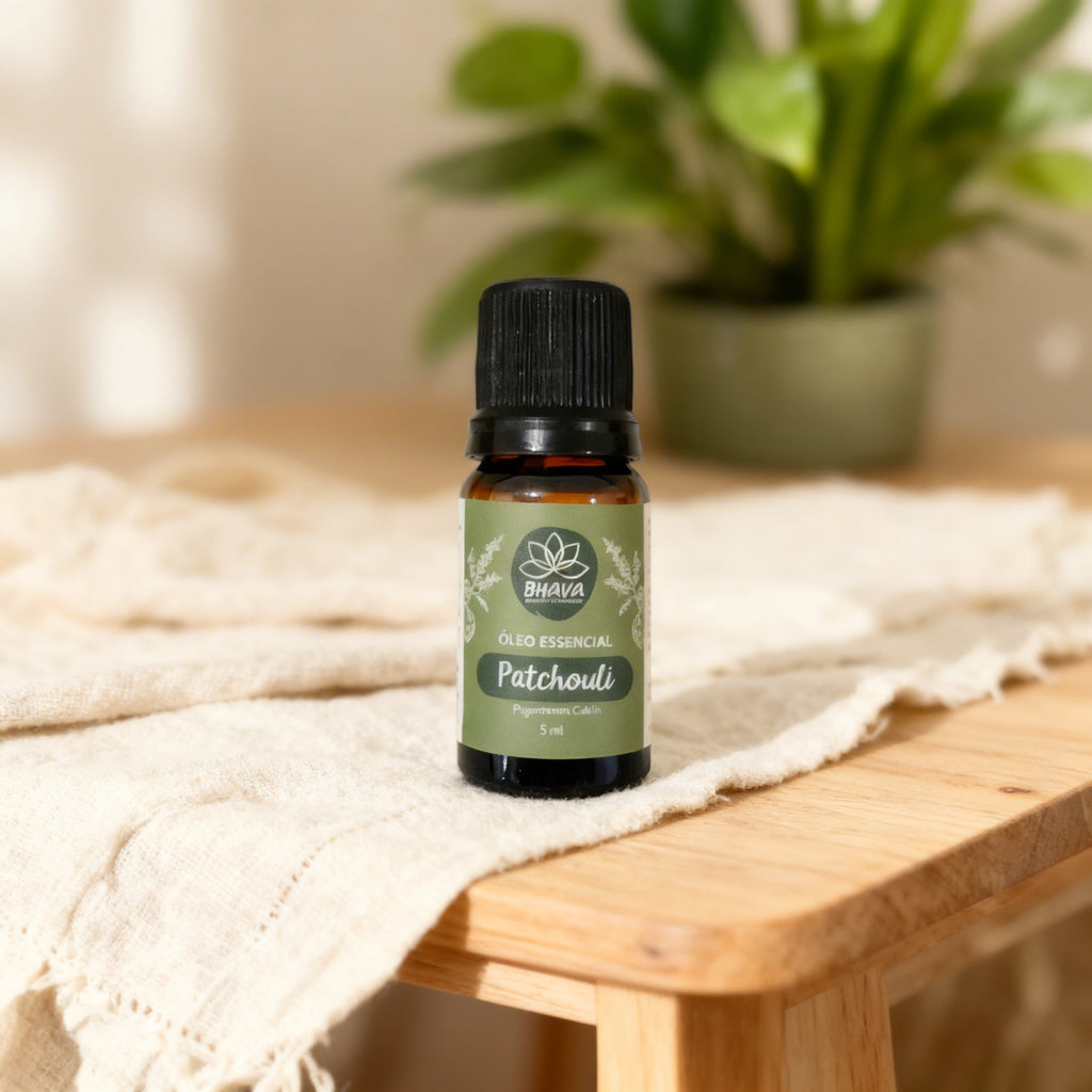 Óleo Essencial de Patchouli 5ml 100% Puro
