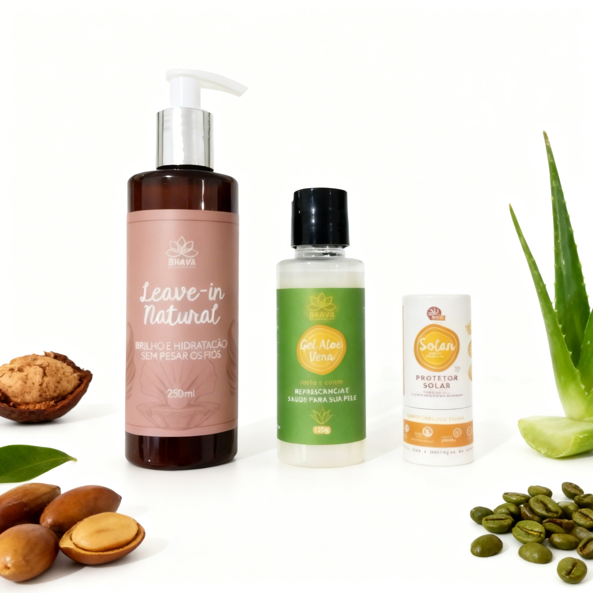 Kit Praia 100% natural