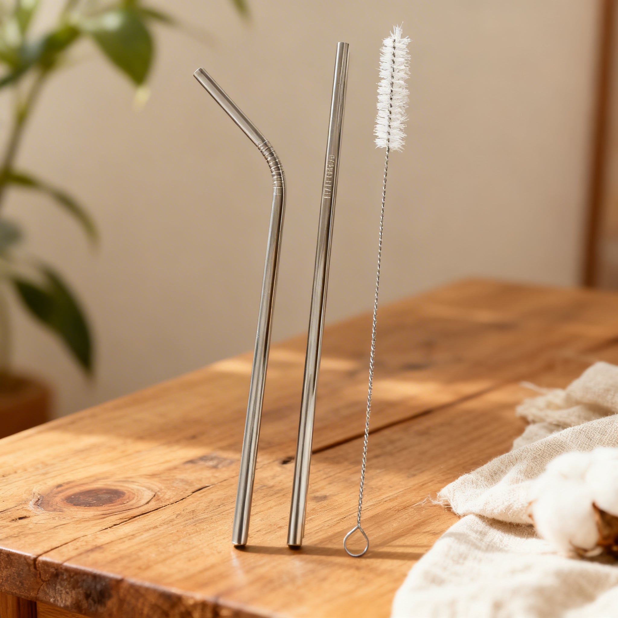 Kit Canudos Ecológicos Inox Sustentável