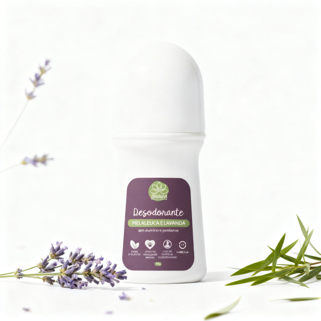 Desodorante Rollon sem alumínio 100% natural 75ml