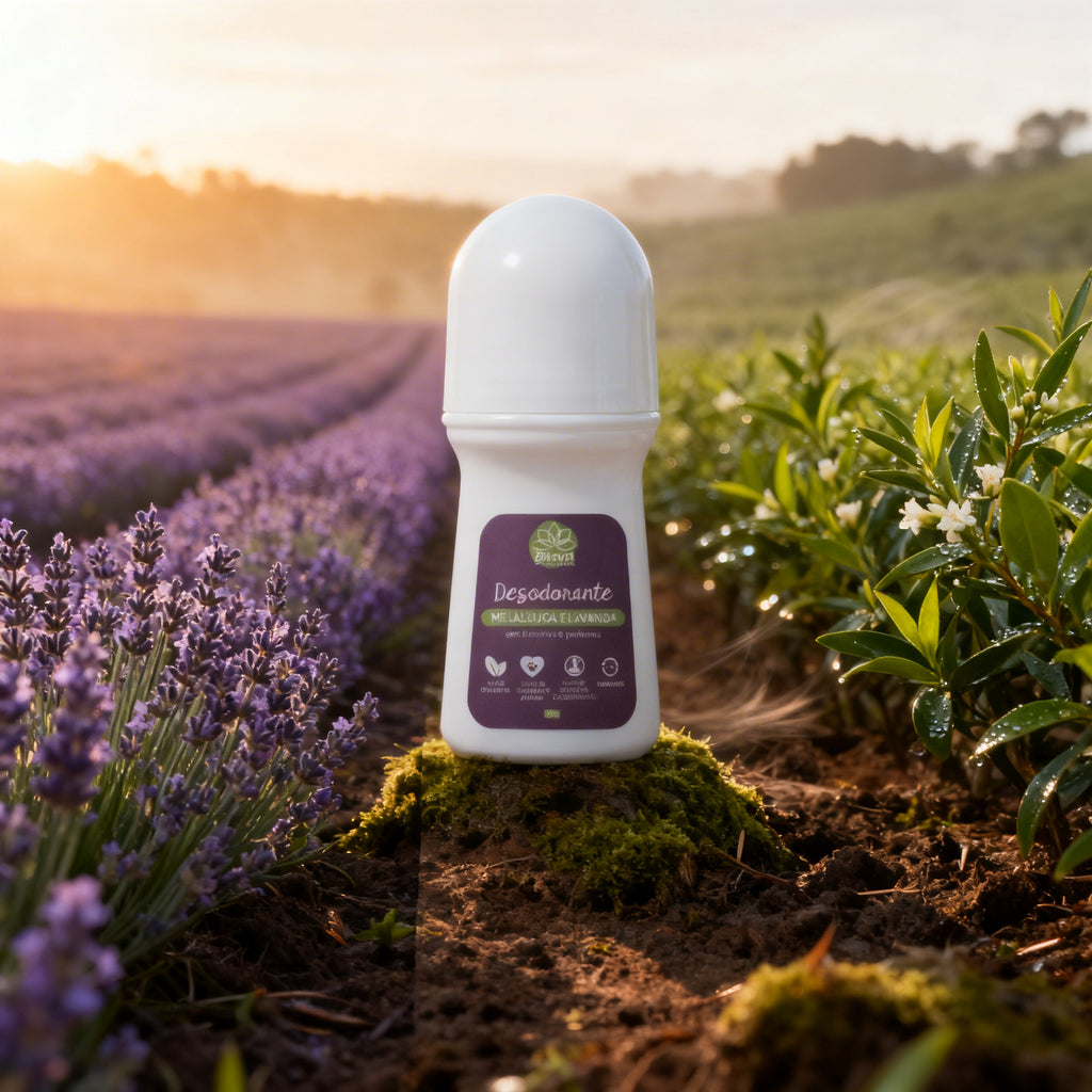 Desodorante Rollon sem alumínio 100% natural 75ml