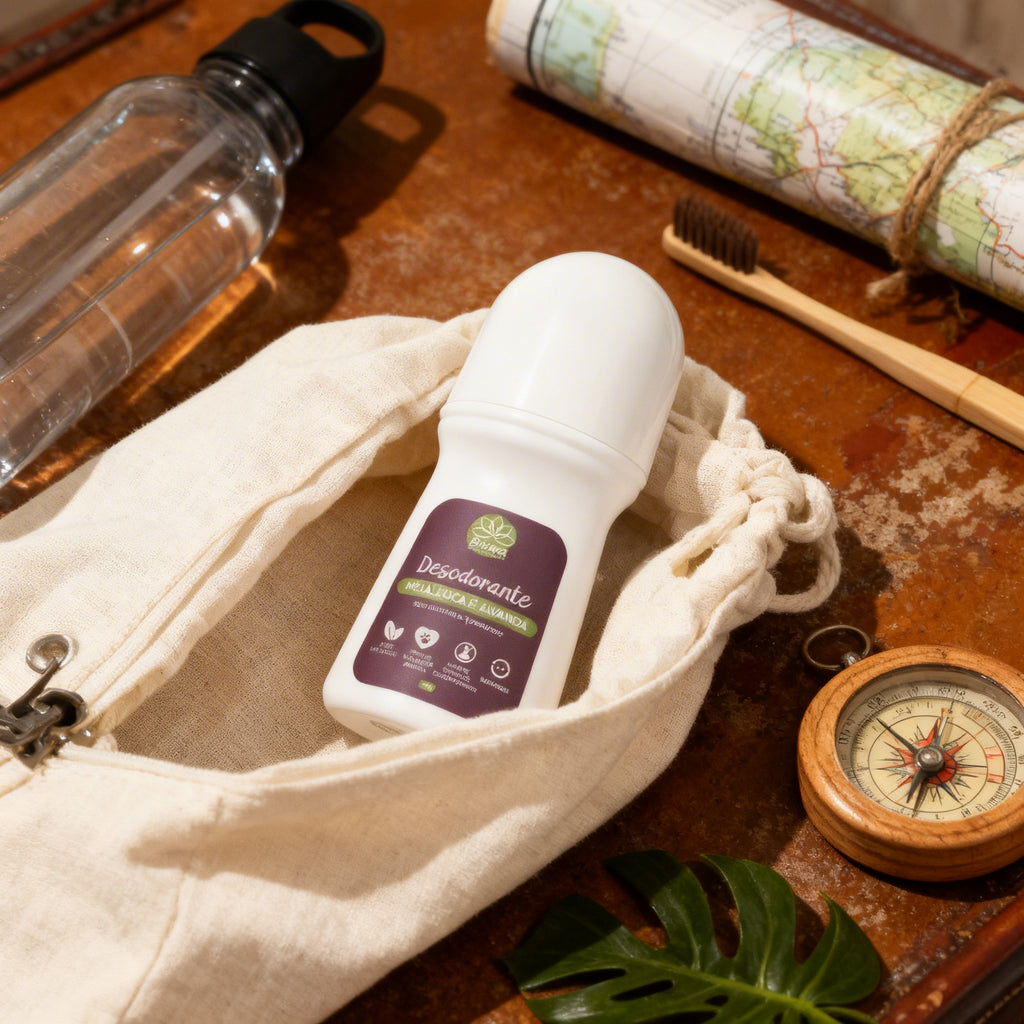 Desodorante Rollon sem alumínio 100% natural 75ml