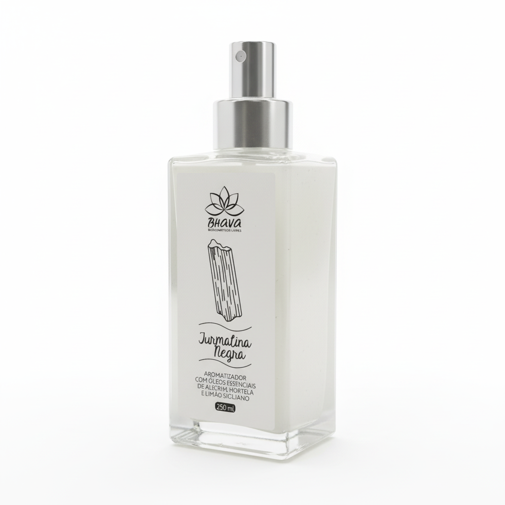 Aromatizador de Ambiente Turmalina Negra 250 ml 100% natural