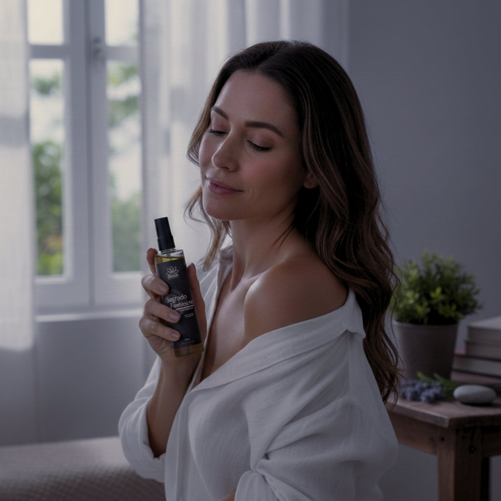 Óleo Corporal Sagrado Feminino 50ml - 100% Natural