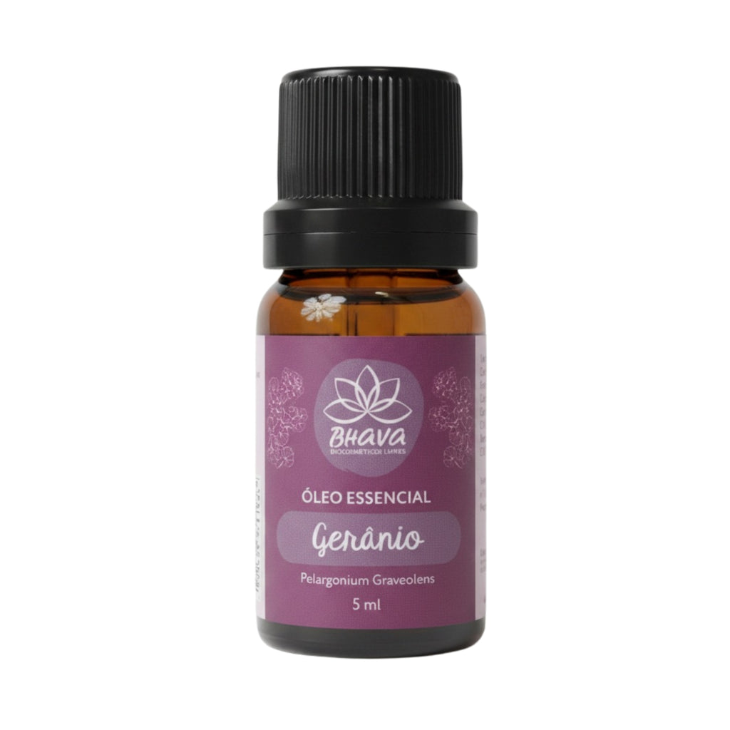 Óleo Essencial de Gerânio 05ml - 100% Puro