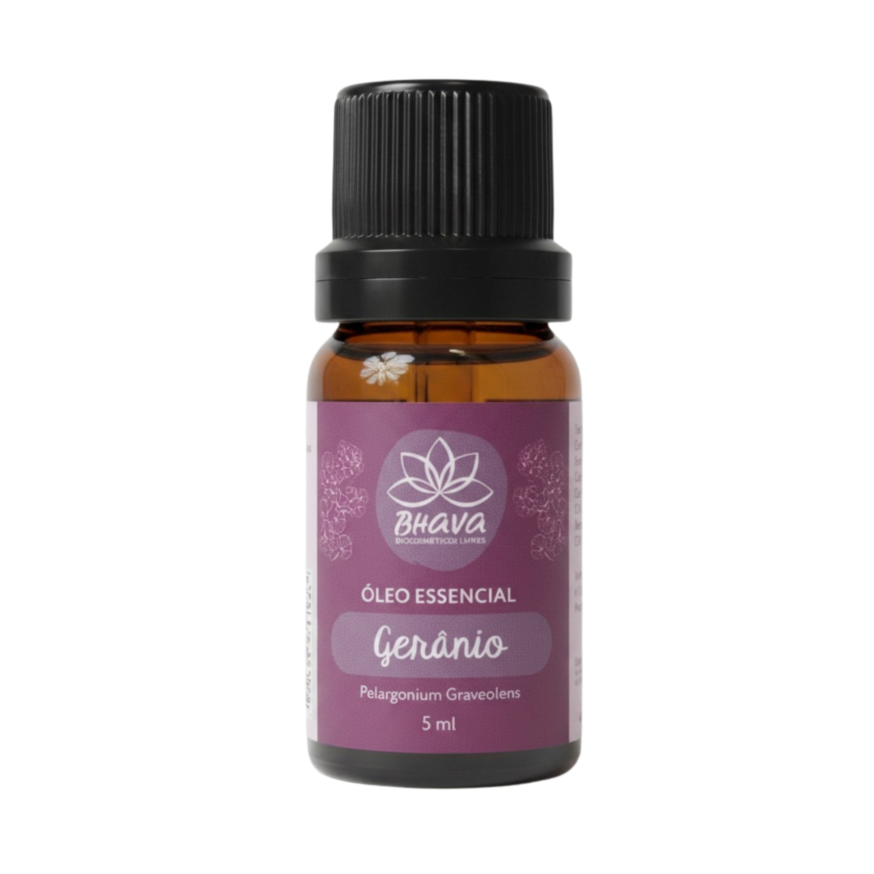 Óleo Essencial de Gerânio 05ml - 100% Puro
